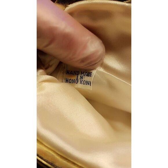 Vintage evening bag made in Hong Kong. In good condition. 4+4 - Picture 6 of 8